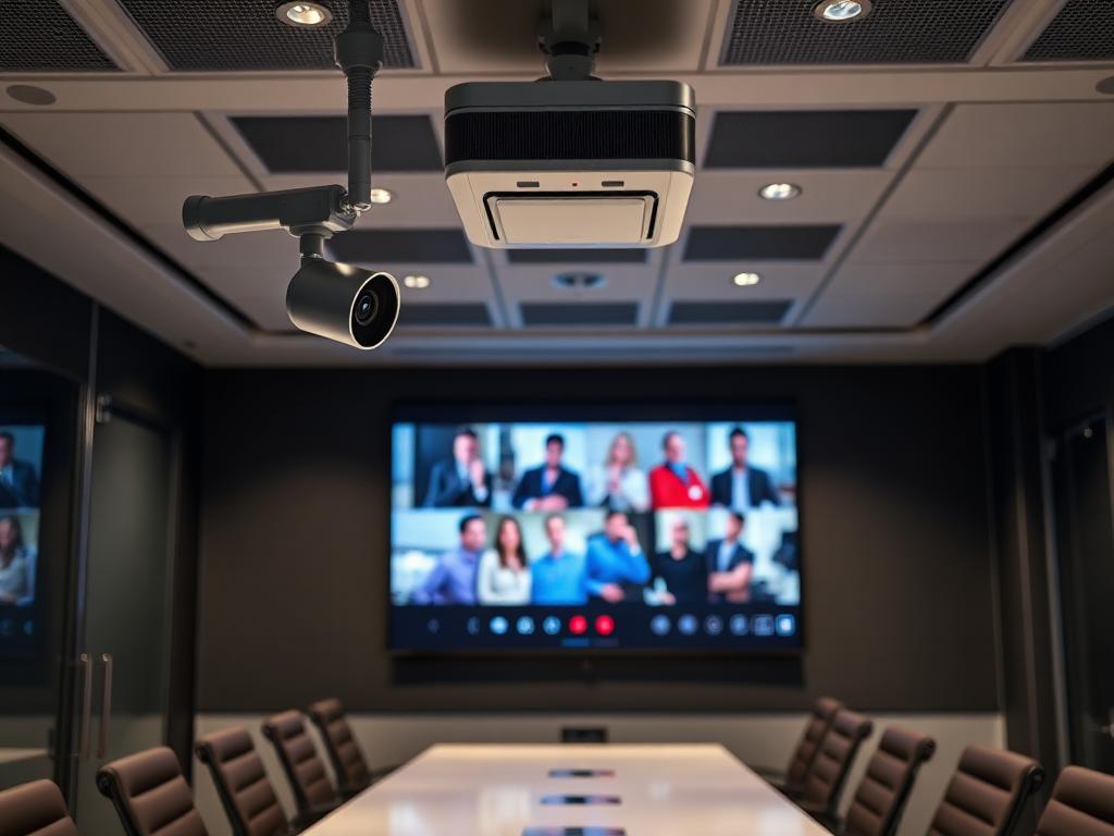 Conference Room — PTZ Camera & Projector