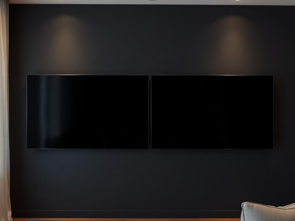TV Wall — Two Screens Side-by-Side